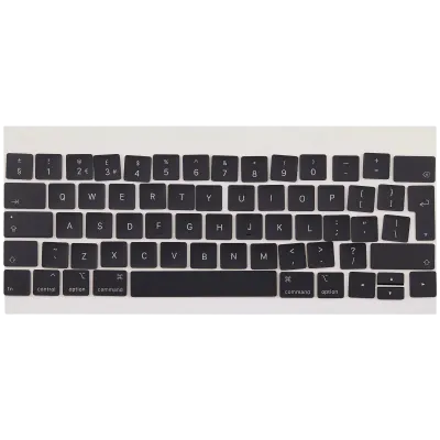 Keycap For MacBook Pro 13\ / 15\ A2159 / A1989 / A1990 /Air 13\ A1932 (2018-2019) (UK) (Butterfly Keycap) (Only Main Keyboard Area)