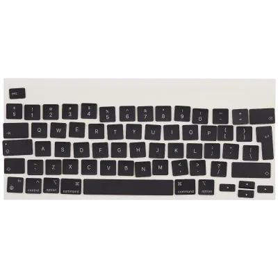 Кнопка для MacBook Pro 16" A2141 / Pro 13" A2338 / A2289 / A2251 / Air 13" A2179 / A2337 (2019-2023) (UK) (Scissor-Switch) (Only Main Keyboard Area)