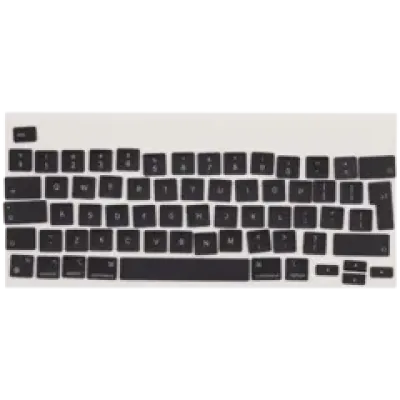 Кнопка для MacBook Pro 16" A2141 / Pro 13" A2338 / A2289 / A2251 / Air 13" A2179 / A2337 (2019-2023) (UK) (Scissor-Switch) (Only Main Keyboard Area)
