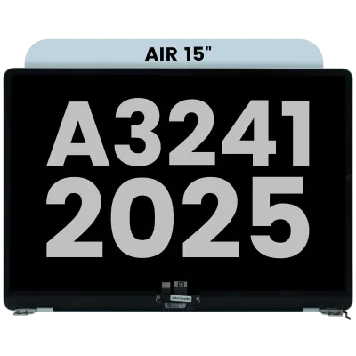 Дисплейний модуль LCD для MacBook Air 15" A3241 (2025) (з передвстановленим кабелем датчика кута кришки) (Used OEM Pull: Grade B) (Sky Blue)