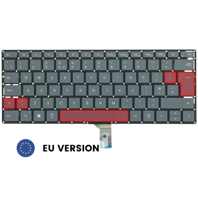Keyboard Only For Surface Laptop 3 / 4 / 5 / 6 (13.5" / 15") (Platinum) (EU Version)