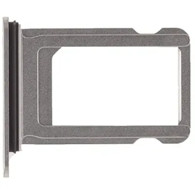 Sim Card Tray For iPhone XS Max (Service Pack) (Silver)