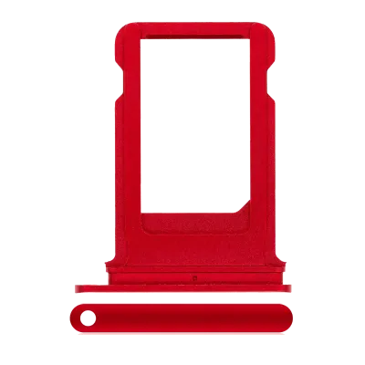 Лоток SIM для iPhone 8 Plus (Service Pack) (червоний)