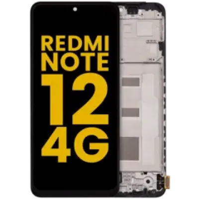Дисплейний модуль OLED з рамкою для Xiaomi Redmi Note 12 4G (Refurbished) (всі кольори)