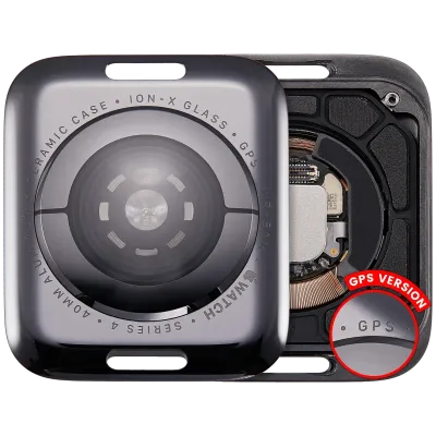 Back Cover Assembly For Watch Series 4 (40MM) (GPS Version) (Aluminum / Space Black)