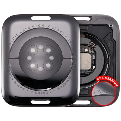 Back Cover Assembly For Watch Series 6 (44MM) (GPS Version) (Aluminum / Space Black)