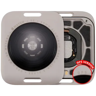 Back Cover Assembly For Watch Series SE 2nd (40MM) (GPS Version) (Aluminum / Starlight)