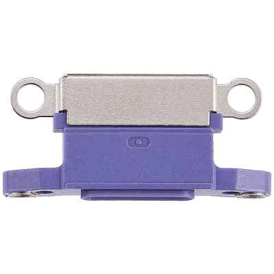 Charging Port Only For iPhone 12 (Purple) (10 Pack)