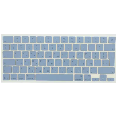 Keycap Kit (Hebrew) For MacBook Neo 13" A3404 (2026) (Indigo)