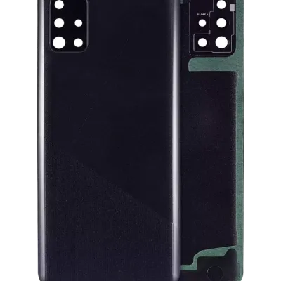 Задня кришка зі склом камери для Samsung Galaxy A51 4G (A515 / 2019) (Service Pack) (Prism Crush Black)