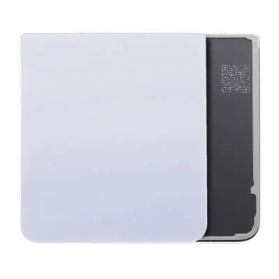 Задня кришка зі склом для нижньої частини Samsung Galaxy Z Flip 3 5G (Service Pack) (синій)