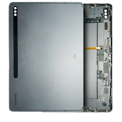 Задня кришка зі скла для Samsung Galaxy Tab S7 Plus 12.4" (T970 / T975 / T976) (2020) (Service Pack) (Mystic Silver)