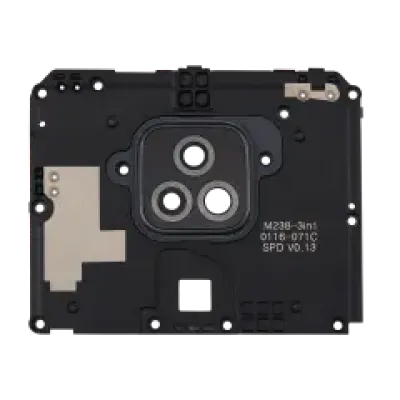 Скло камери з кріпленням для Motorola Moto G Play (XT2093 / 2021) (Genuine OEM) (Flash Gray)
