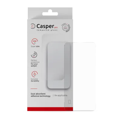 Загартоване скло Casper Pro для Samsung Galaxy S25 Edge (Retail Packaging) (Clear)