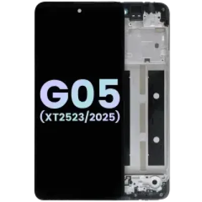 Дисплейний модуль з рамкою для Motorola Moto G05 (XT2523 / 2025) (Genuine OEM) (All Colors)