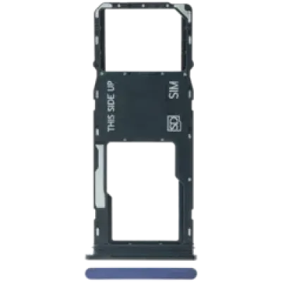 Лоток SIM (одна карта) для Motorola Moto G15 (XT2521 / 2025) (Genuine OEM) (Sea Blue)