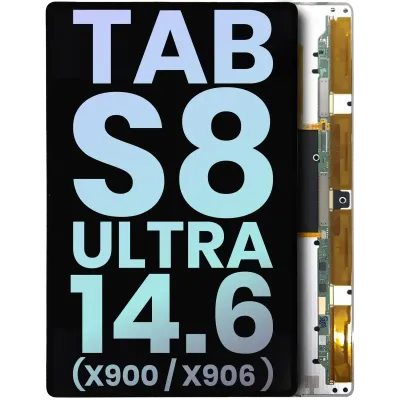 OLED Assembly Without Frame For Samsung Galaxy Tab S8 Ultra 14.6" (X900 / X906) (2022) (WiFi / 5G) (Service Pack) (All Colors)