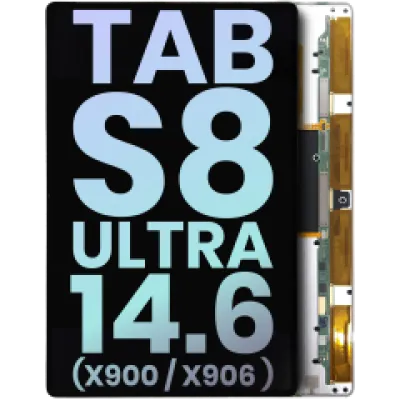 Дисплейний модуль (OLED) без рамки для Samsung Galaxy Tab S8 Ultra 14.6" (X900 / X906) (2022) (WiFi / 5G) (Service Pack) (All Colors)