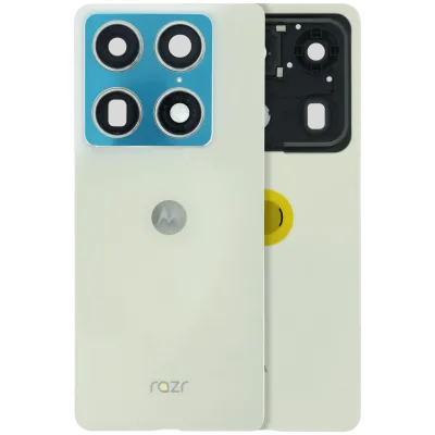 Back Cover Insert Assembly For Motorola Razr Fold (XT2651 / 2026) (Genuine OEM) (Lily White)