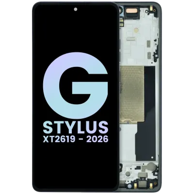 Дисплейний модуль OLED для Motorola Moto G Stylus (XT2619 / 2026) (Genuine OEM) (Coal Smoke)