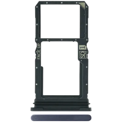 Лоток SIM для Motorola Moto G Stylus (XT2619 / 2026) (Genuine OEM) (Coal Smoke)