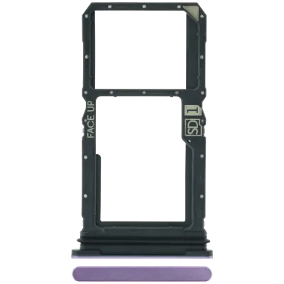 Лоток SIM для Motorola Moto G Stylus (XT2619 / 2026) (Genuine OEM) (Lavender Mist)
