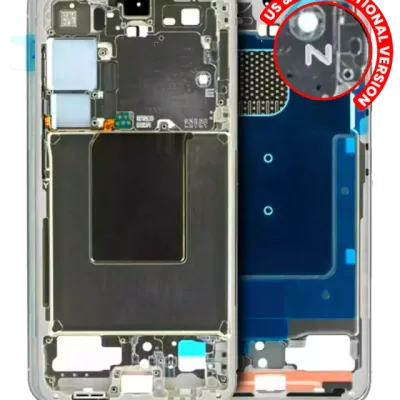 Рамка корпусу для Samsung Galaxy S24 5G (US & International Version) (Amber Yellow)
