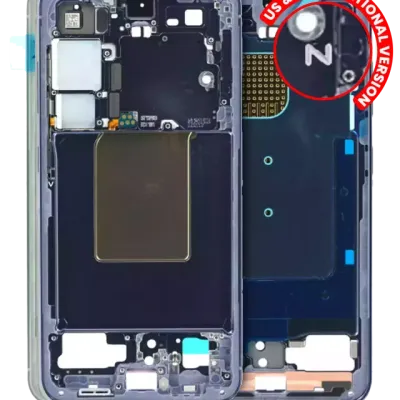 Рамка корпусу для Samsung Galaxy S24 5G (US & International Version) (Cobalt Violet)