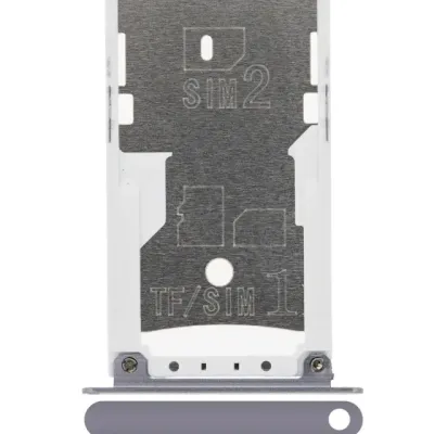 Sim Card Tray For Xiaomi Redmi Note 4X (Platinum Silver)