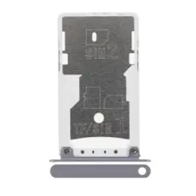 Лоток SIM для Xiaomi Redmi Note 4X (сріблястий платиновий)