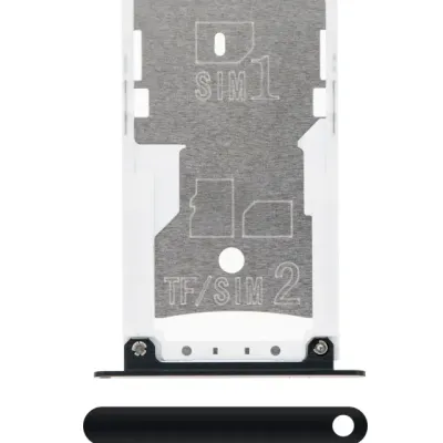 Лоток SIM для Xiaomi Redmi Note 4X (чорний матовий)