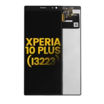 Дисплейний модуль для Sony Xperia 10 Plus (I3223) (Refurbished) без рамки, чорний