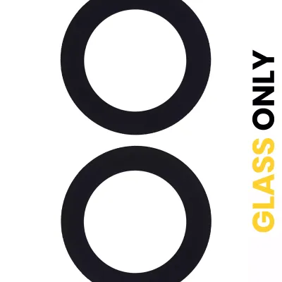 Back Camera Lens (Glass Only) With Adhesive For Samsung Galaxy Z Flip 4 (F721) (10 Pack)