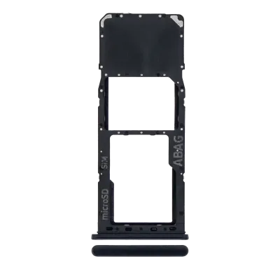 Лоток SIM однодіапазонний для Samsung Galaxy A21S (A217 / 2020) (чорний)
