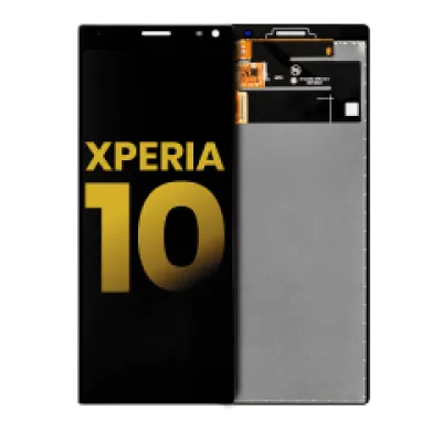 Дисплейний модуль для Sony Xperia 10 (I3113 / I3123 / I4113 / I4193) (Refurbished) без рамки, чорний