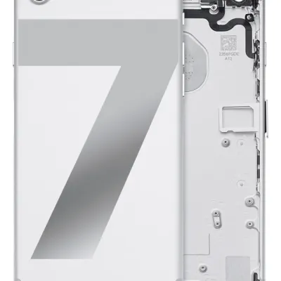 Заднє скло для iPhone 7 (Used OEM Pull: Grade A) (сріблястий)