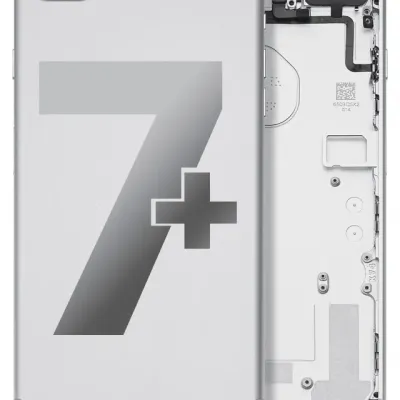 Заднє скло для iPhone 7 Plus (Used OEM Pull: Grade A) (сріблястий)
