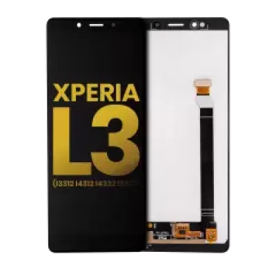 Дисплейний модуль для Sony Xperia L3 (I4332 I3322) (Refurbished) без рамки, чорний