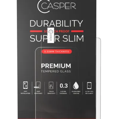 Casper Tempered Glass for iPad Mini 1 / iPad Mini 2 / iPad Mini 3 (Retail Packaging) (Clear)