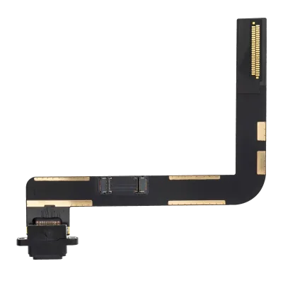 Шлейф зарядки для iPad 7 (2019) / iPad 8 (2020) / iPad 9 (2021) (чорний) (Aftermarket Plus)