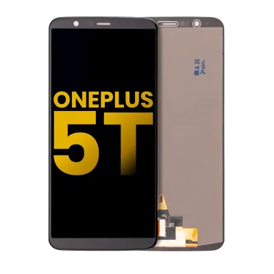 Дисплейний модуль (OLED) для OnePlus 5T (Refurbished) без рамки, чорний