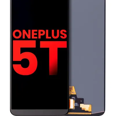 Дисплейний модуль (OLED) для OnePlus 5T (Aftermarket Plus) без рамки, чорний