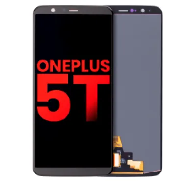 Дисплейний модуль (OLED) для OnePlus 5T (Aftermarket Plus) без рамки, чорний