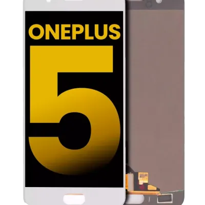 Дисплейний модуль без рамки для OnePlus 5 (Refurbished) (білий)