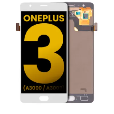Дисплейний модуль без рамки для OnePlus 3 (A3000 / A3003) (Refurbished) (Rev 2.0 / білий)