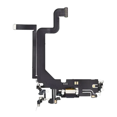 Charging Port Flex Cable For iPhone 14 Pro Max (Aftermarket Plus) (Deep Purple)