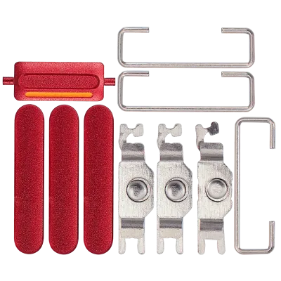Hard Buttons (Power / Volume / Switch) For iPhone SE (2022) (Red)