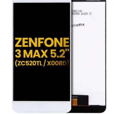 Дисплейний модуль без рамки для Asus ZenFone 3 Max 5.2" (ZC520TL / 2016) (білий)