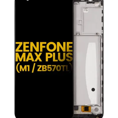 Дисплейний модуль з рамкою для Asus Zenfone Max Plus (M1) ZB570TL (Refurbished) (усі кольори)