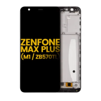 Дисплейний модуль з рамкою для Asus Zenfone Max Plus (M1) ZB570TL (Refurbished) (усі кольори)